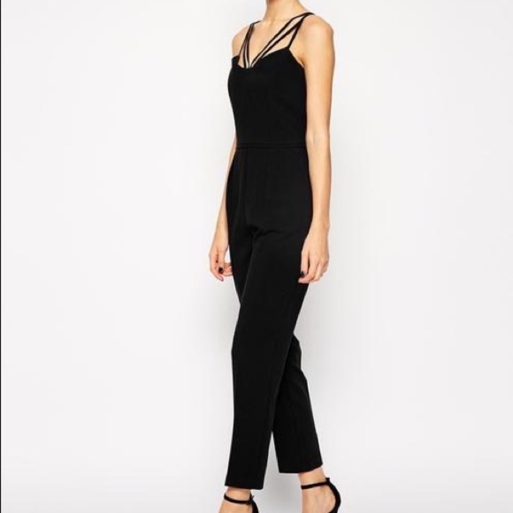 ASOS tall black jumpsuit